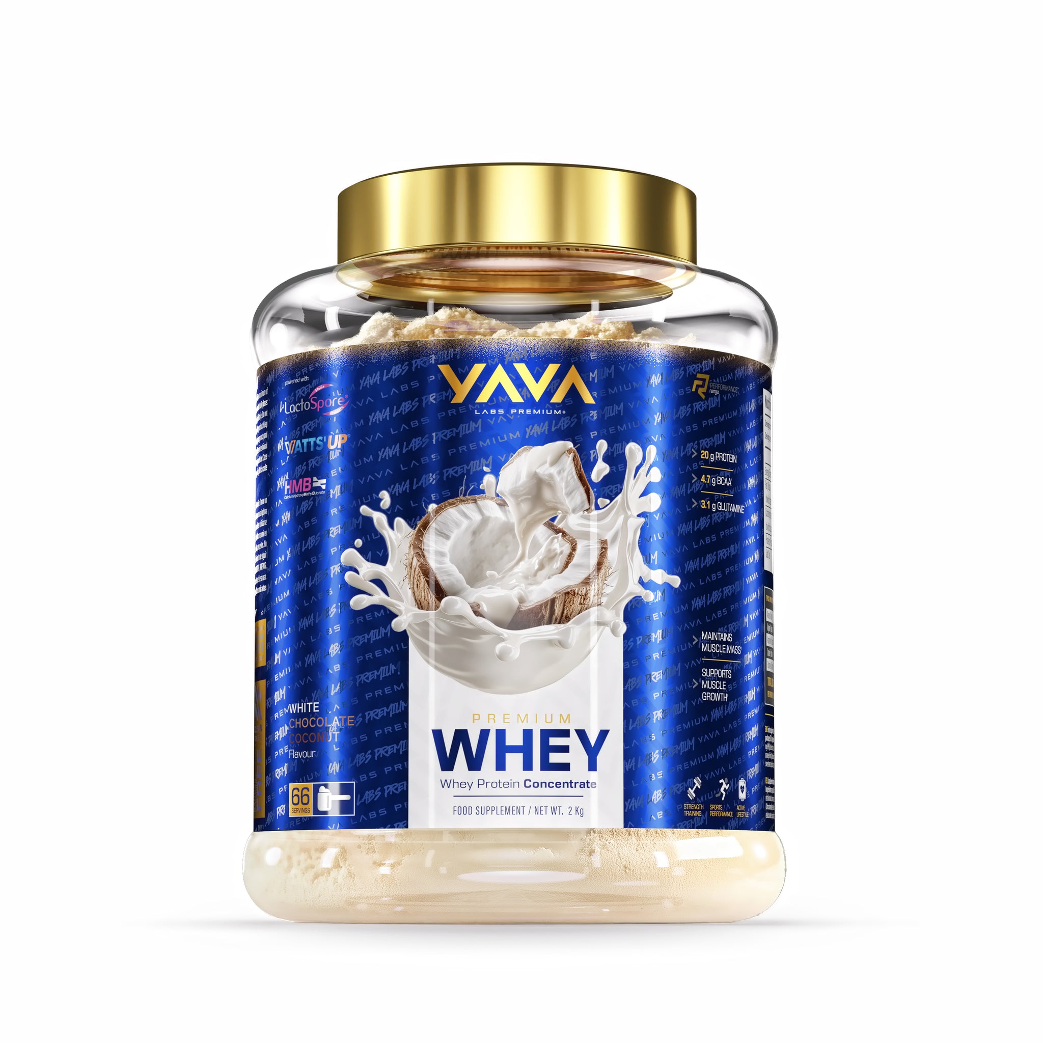 PROTEÍNA DE SUERO PREMIUM 2 KG