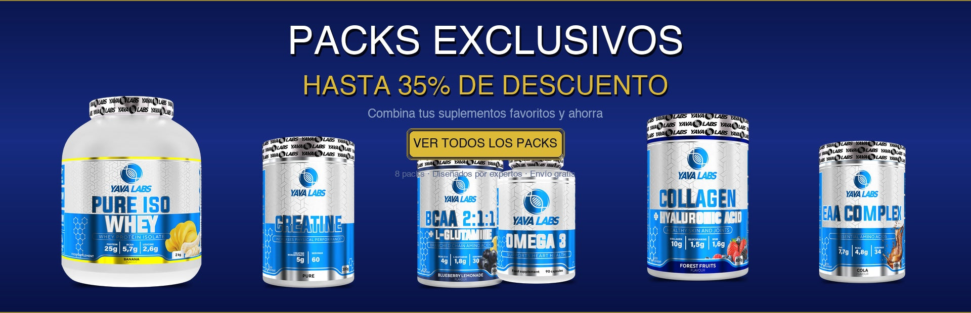 Packs Exclusivos Banner