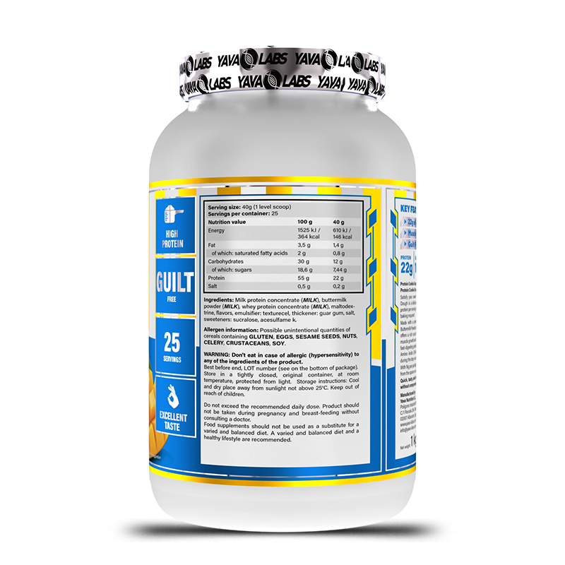 Masa de galleta proteica 1 kg