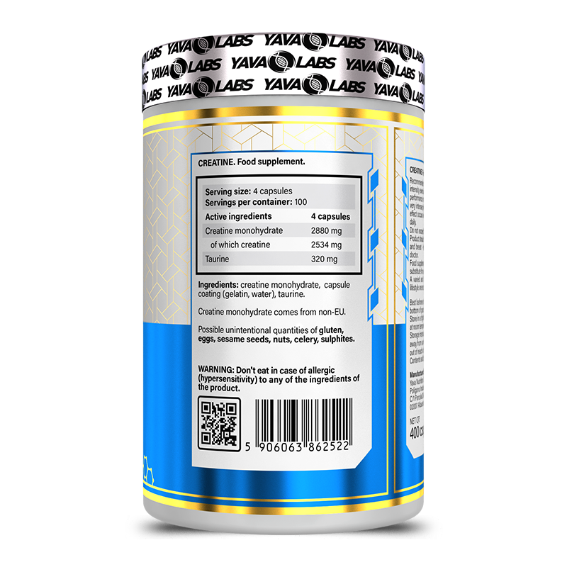 Creatine Monohydrate 400 Capsules