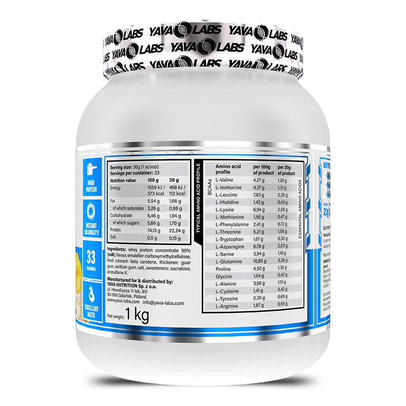 PROTEÍNA DE SUERO DE LECHE ELITE 1 KG