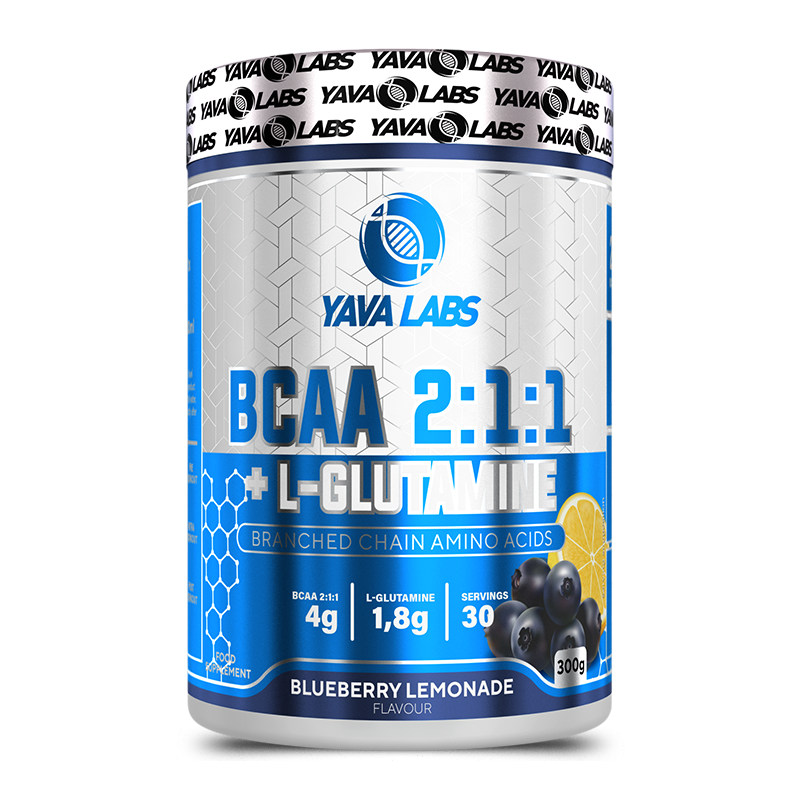 BCAA 2:1:1 + L-GLUTAMINA - 300 g