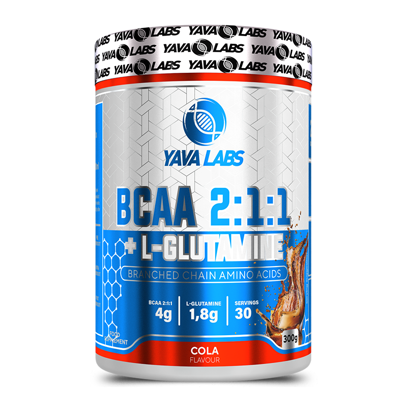 BCAA 2:1:1 + L-GLUTAMINA - 300 g