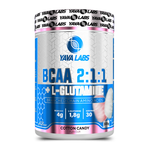 BCAA 2:1:1 + L-GLUTAMINA - 300 g