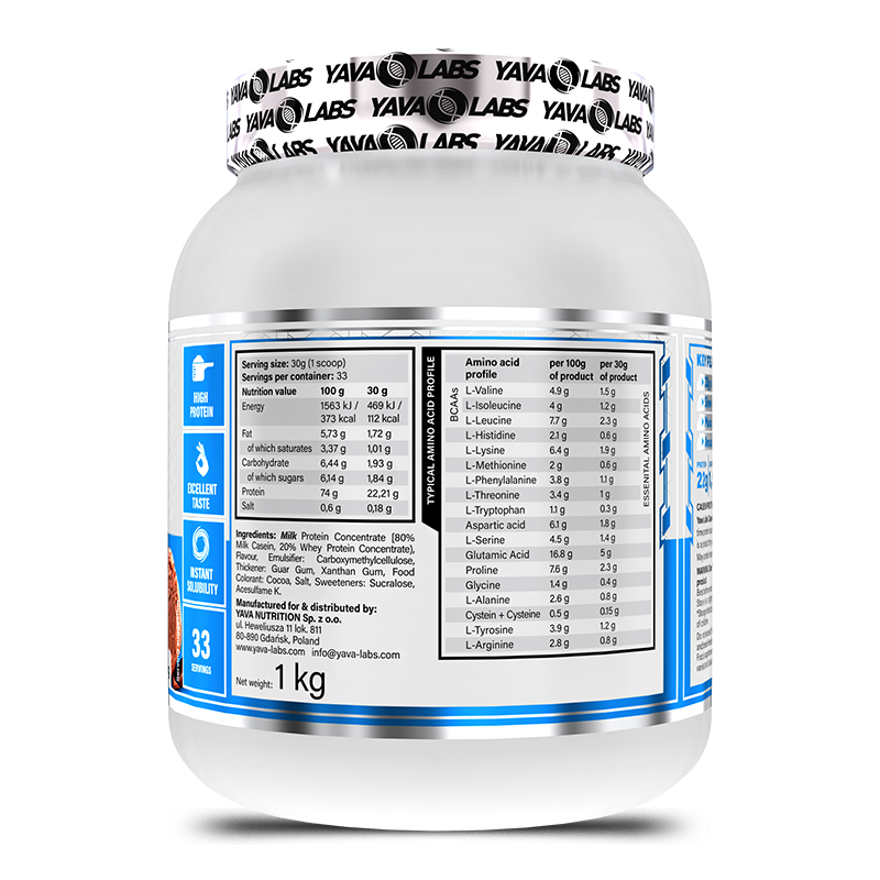 PROTEÍNA DE CASEÍNA 1 KG