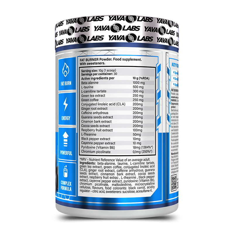 POLVO QUEMADOR DE GRASA 300g