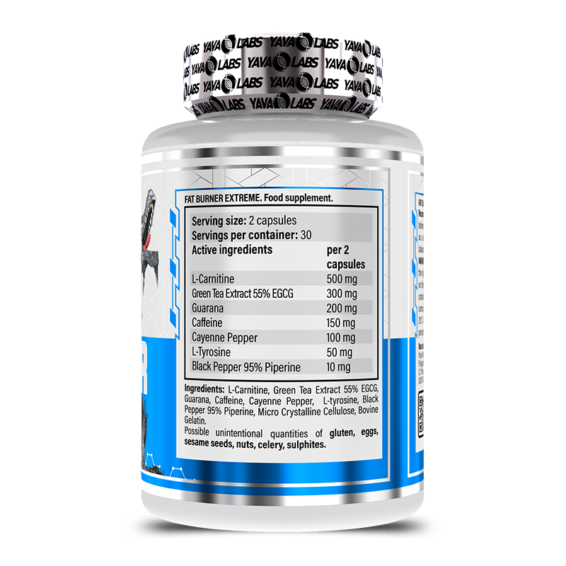 QUEMADOR DE GRASA 60 CÁPSULAS