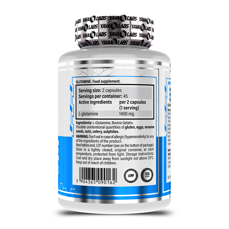 L-GLUTAMIN 90 KAPSELN