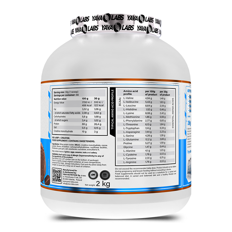 ISO cAMP + CREATINA 2 KG